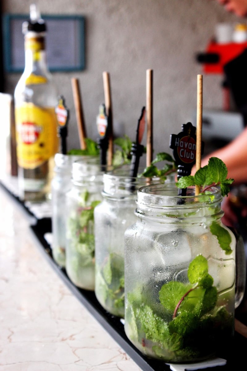 Minty Mojito Cocktail